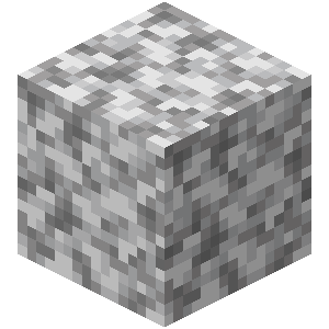 Minecraft diorite block